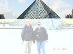 Lourve's Glass Pyramids