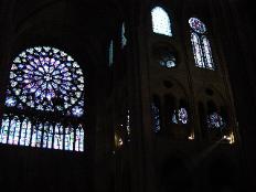 Cathedral's rose window