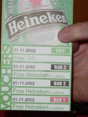 Heineken Ticket