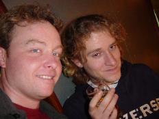 Chillin' at the bar...